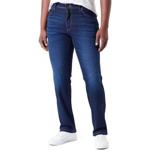 Wrangler Texas Slim Jeans voor heren, Night Shade, 31W / 30L