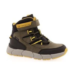 Tom Tailor Kids Jongens 6370250008 Sneeuwlaarzen, Black Khaki Yellow, 25 EU