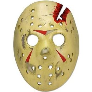 Neca Vrijdag van de 13e Jason Prop replica masker (Battle Damage) Gedetailleerde replica van het originele masker van Jason Vorhees