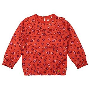 Koko Noko Meisjesblouse, rood, 12 maanden