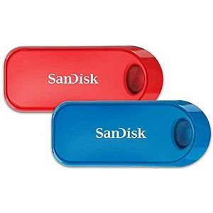 SanDisk Cruzer Snap 32 GB USB Flash Drive - Twin Pack