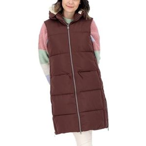 Giga.dx GILMOUR VEST Long WMN, donkerbruin, 36