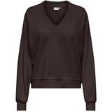 Only - Sweat-shirt - Gâteau au chocolat - Jongens - Col en V - Lange Mouwen