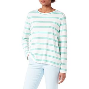 bugatti Dames W8591-45107 T-shirt met lange mouwen, mint-540, L EU, Mint-540, L