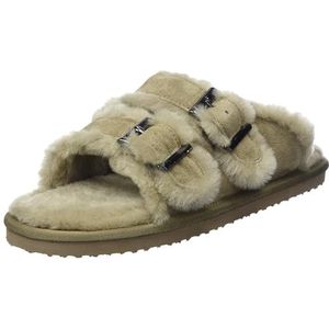 ARA Cosy Pantoffels voor dames, olijfgroen, 39 EU