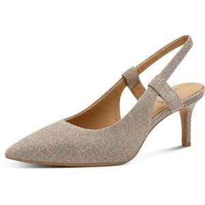 s.Oliver Dames Sling 5-29601-44 Pumps, Champagne Glitter, 38 EU, Champagne Glitter, 38 EU