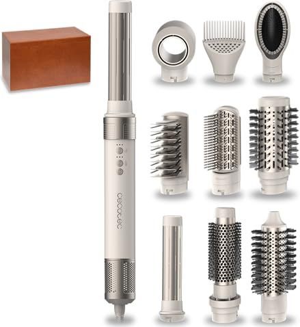 Cecotec - AirGlam - Heteluchtborstel - Champagne - 10-in-1 - 1400 W