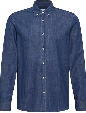 MUSTANG - Cullman - Overhemd - Blauw - Slim Fit - Lange Mouwen