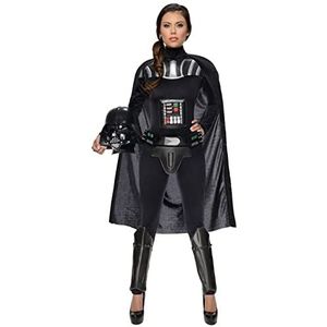 Rubie's Officieel Star Wars-Darth-Vader-kostuum voor dames, voor volwassenen – maat XS