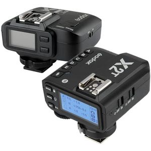 GODOX Set zender X2 en ontvanger X1 compatibel met Nikon - 5 maten en 32 kanalen - snelle synchronisatie tot 1/8000s