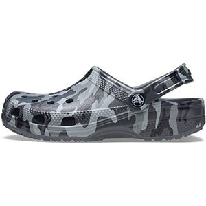 crocs Classic Printed Camo Clog Slate Grey/Multi Croslite