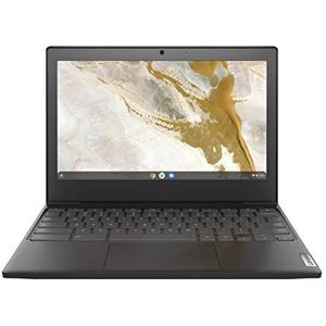 Lenovo IdeaPad 3 Chromebook, Laptop van 11" Full-HD TN (Intel Celeron N4020, 4GB RAM, 64GB eMMC, UMA, ChromeOS), Onyx black - QWERTY Nederlands Toetsenbord