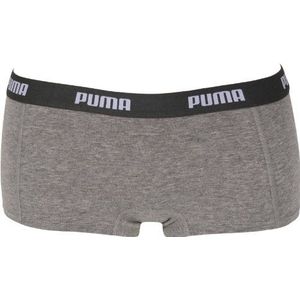 Puma Dames Mini Short 1P, 491201, 758, Middle Grey Melange, S