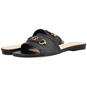GUESS Hammi sandalen voor dames, Zwart 001, 37 EU