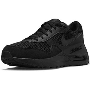 NIKE Air Max Systm Sneaker voor jongens, Zwart Antraciet Zwart, 37.5 EU