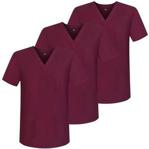 MISEMIYA Set van 3 stuks - sanitaire kaack UNISEX gezondheidsuniformen 3-6801