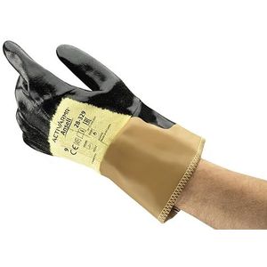 Ansell NitraSafe 28-329 Snijbestendige handschoenen, mechanische bescherming, zwart, 9, zwarte, 12