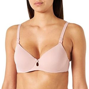 Noppies Honolulu Supreme Comfort Nursing beha voor dames, gevoerde beha, Pale Mauve - P595, 80C