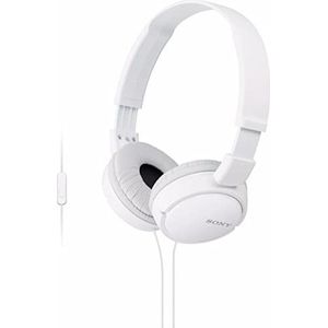 Sony MDR-ZX110AP Headset Bedraad Hoofdband Oproepen/muziek Wit