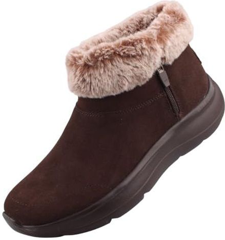 Skechers - On-the-Go Encore - Boots - Suède - Gevoerd met Fake Fur
