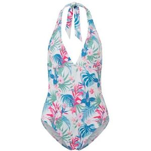 Pepe Jeans Hibiscus Ha badpak voor dames, roze (roze roze), S, Roze (Rose Pink), S