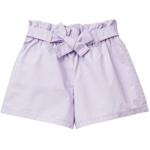 United Colors of Benetton Shorts voor meisjes en meisjes, Paars, 110 cm