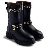 Gioseppo - Bellaire - Bikerlaarzen - Goud - Leren Bovenwerk