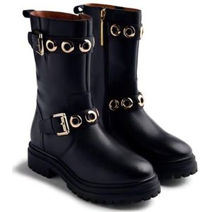 Gioseppo - Bellaire - Bikerlaarzen - Goud - Leren Bovenwerk