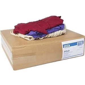 CMT 85514 meerkleurige, dunne tricot-reinigingsdoek, 5 kg