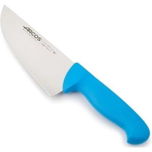 Arcos, 295823, serie AA82900 slagermes, steakmes, lemmet nitrum, roestvrij staal, 170 mm, handgreep polypropyleen, kleur blauw