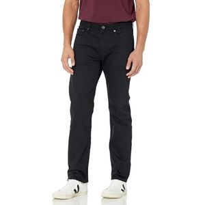 Amazon Essentials Heren Straight-Fit Stretch Jean, Zwart, 30W x 34L