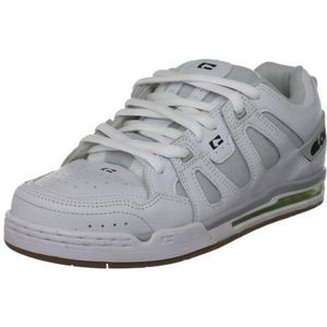 Globe Optie GBOPTION Unisex - Sportieve sneakers voor volwassenen, Wit Wit Zwart 11007, 41 EU