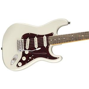 Squier door Fender Classic Vibe 70's Stratocaster elektrische gitaar SSS Full Olympisch Wit