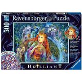 Ravensburger Puzzle 16594 - Magischer Feenstaub - 500 Teile Puzzle für Erwachsene und Kinder ab 10 Jahren, Fantasy-Puzzle