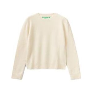United Colors of Benetton Pullover voor dames, crèmewit 600, L