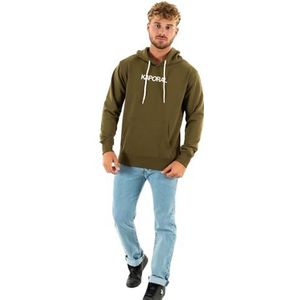 Kaporal Park Sweatshirt met capuchon voor heren, Groen, XXL