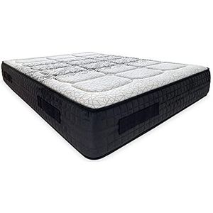 Duérmete Online Viscoelastische matras, Premium ETNA, hoogte 29 cm, optimaal comfort, mijt- en hypoallergeen, thermoregulerend, visco-gel, 90 x 180 cm