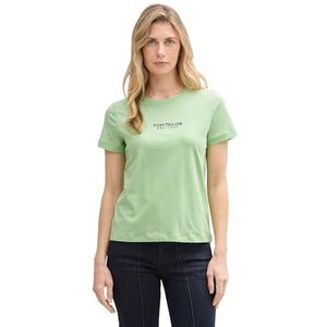 TOM TAILOR T-shirt voor dames, 37116 - True Green, XL