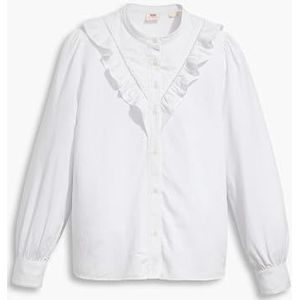 Levi's Carinna-blouse voor dames, Helder Wit, L