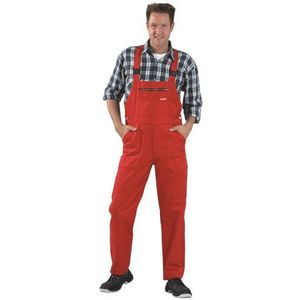 Planam tuinbroek MG 290, maat 50, korenblauw, 630050 90 middenrood