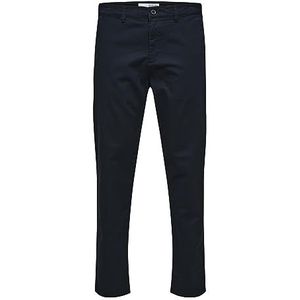 SELETED HOMME SLH Slimtape voor heren - New Miles 172 Flex Pants W N Chino, donker saffier, 31/34, donker saffier, 31W x 34L
