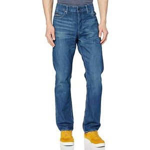 G-STAR Heren Triple A Regular Straight C Jeans, Blauw (Faded Crystal Lake D19164-c665-c280), 32W / 34L