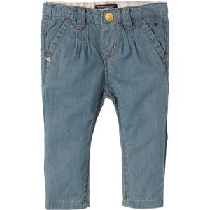 Tommy Hilfiger Baby meisjes jeans, blauw (462 denim), 56 cm