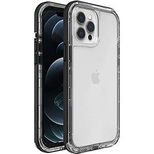 LifeProof voor Apple iPhone 12 Pro Max, Slanke Val Bescherming, Stof Bescherming En Sneeuw Bescherming Hoesje, Next Series, Transparant/Zwart