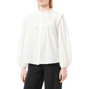 DreiMaster Vintage Damesblouse, wolwit, S