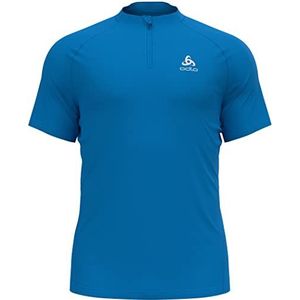 Odlo Essential Trail T-shirt voor heren met 1/2-ritssluiting, indigo kleuring, XXL