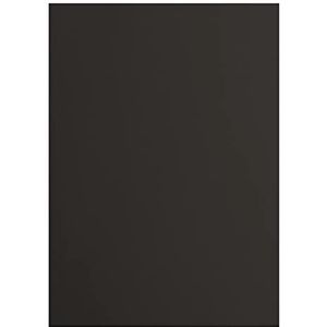 Vaessen Creative 2927-096 Florence Cardstock papier, zwart, 216 gram/m², DIN A4, 10 stuks, glad, voor scrapbooking, kaarten maken, stansen en andere papierknutselwerken