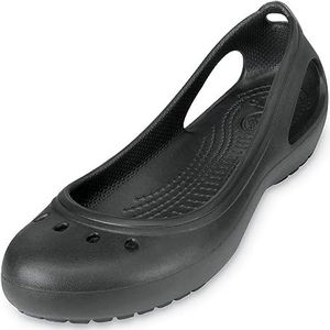 Crocs Kadee Ballet Flat voor dames, Zwart, 5/7 UK