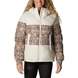 Columbia Pike Lake II geïsoleerde jas voor dames, Chalk Warm Koper Bodemdruk, XL