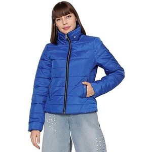 Bestseller A/S Dames VMCLARISA AW23 Short Jacket BOOS Jacket, Beaucoup Blue, L, Beaucoup Blue, L